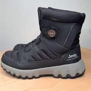 Jeep Unisex Snow Boots Winter Waterproof Tall Boots Size 8.5 Men’s 10 Women’s
